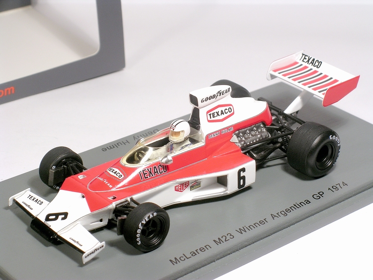 F1 McLaren M23 #6  Hulme  Winner Argentina 1974 - Spark 1/43